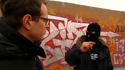 RTL Punkt 12 im Sprüher-Sumpf RTL-Reporter und "David"