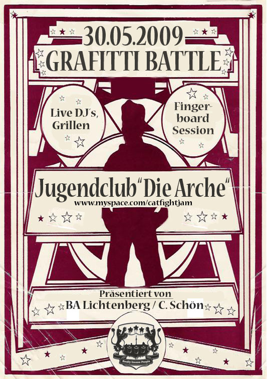 Flyer vom Arche-Battle am 30.05.2009 Flyer vom Arche-Battle am 30.05.2009